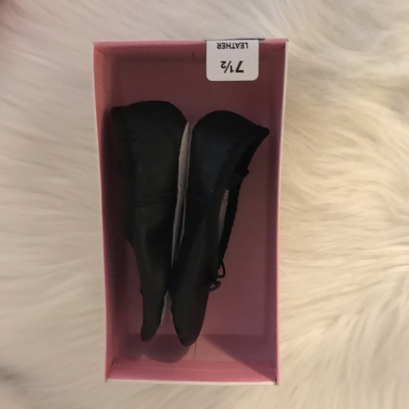 American Ballet Theatre Black Ballet Shoe Slippers - Picture 8 of 11